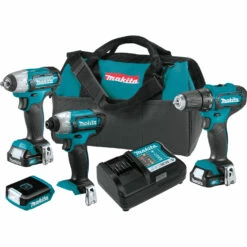 Makita 12V max CXT 4 Pc Combo Kit