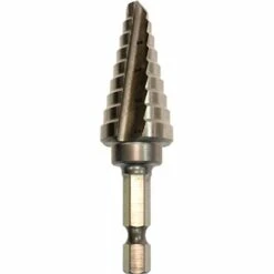 makita 711493-a high speed steel step drill bit, 1/4-to-3/4-inch