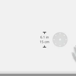 makita 794609-5 6-inch number 80 abrasive disc, 10-pack -Deals Makita Tools Store RNAB00077HDU6 L3