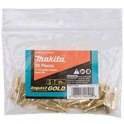 makita b-44747 impact gold #2 square insert bit, 25/pk -Deals Makita Tools Store RNAB012VQBQ76 L3