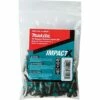 makita a-96528 impactx 2 square recess 1? insert bit, 50 pack, bulk