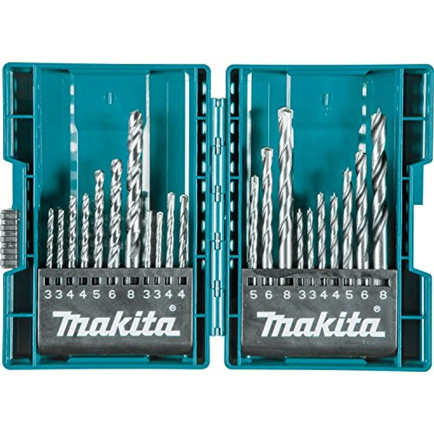 makita b-44884 21 pc. assorted metric drill bit set 1 makita b-44884 21 pc. assorted metric drill bit set