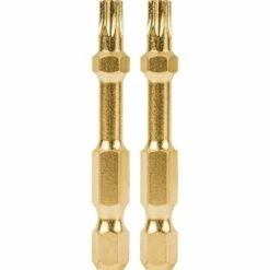 makita b-60517 impact gold t25 torx 2? power bit, 2/pk
