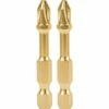 makita b-60492 impact gold #2 phillips 2? power bit, 2/pk