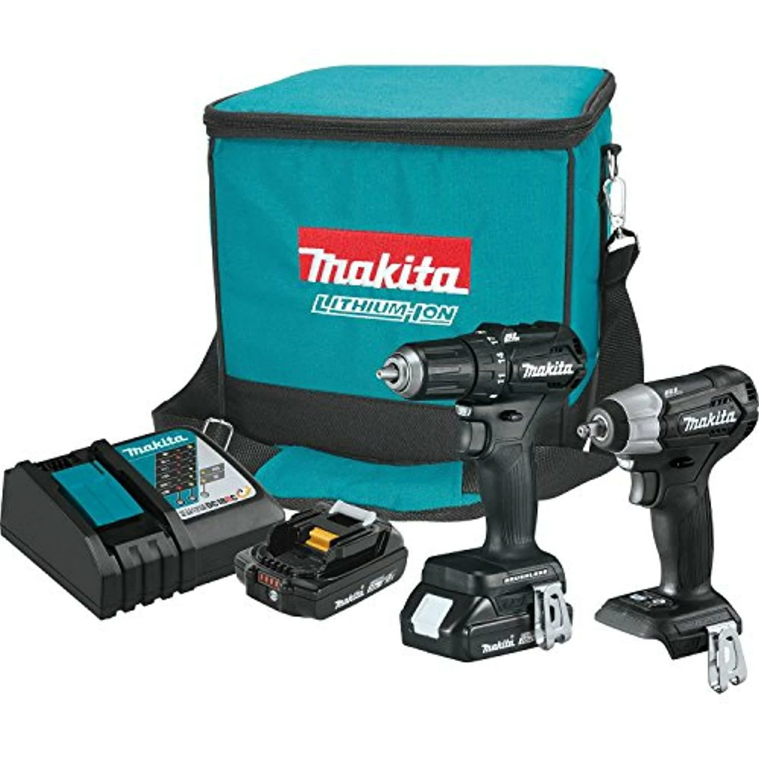 makita cx201rb 18v lxt sub-compact bl 2-pc. kit 1 makita cx201rb 18v lxt sub-compact bl 2-pc. kit