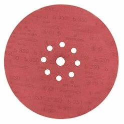 makita b-68579 9" round abrasive disc, hook & loop, 320 grit, 25/pk