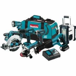 Makita 7pc. 18V LXT Lithium-Ion Cordless Combo Kit