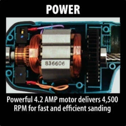 Makita 5" 4.2A Corded Disc Sander - Blue -Deals Makita Tools Store prod 25952270212