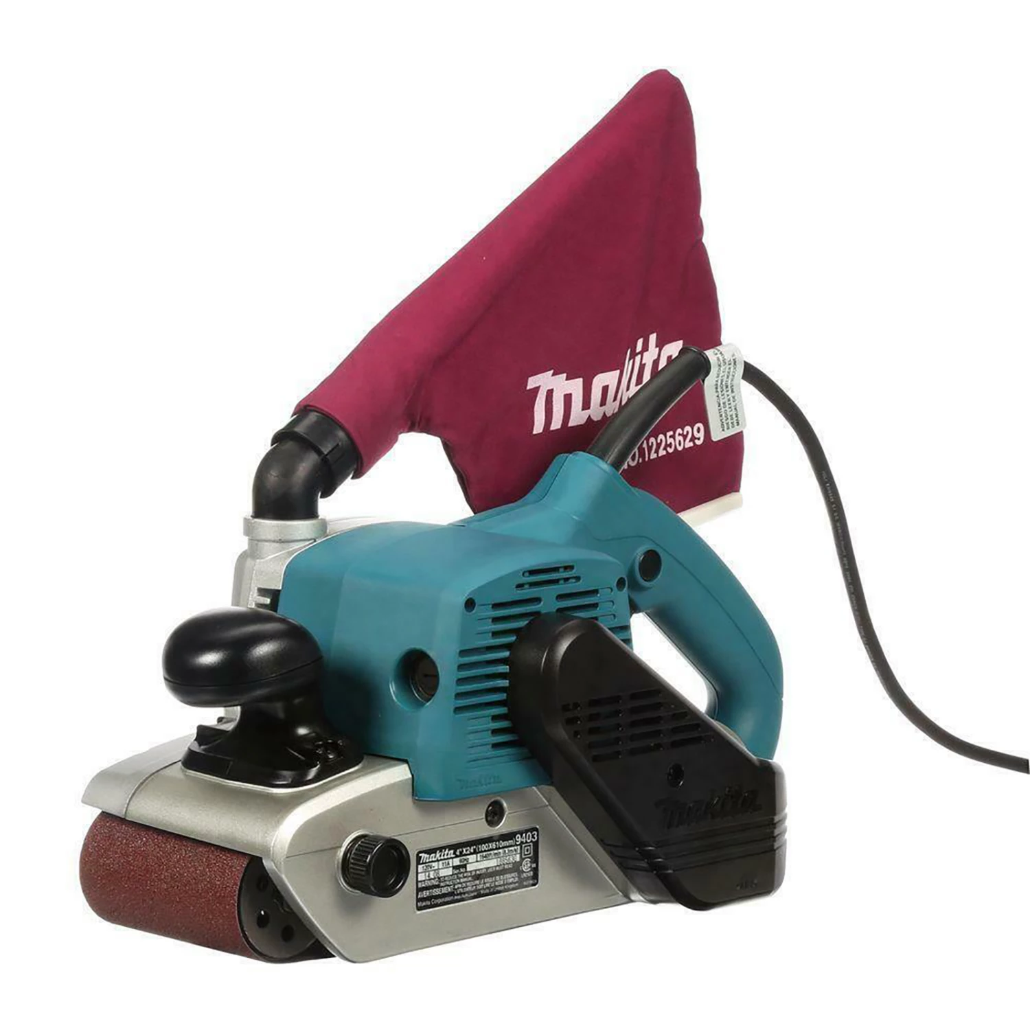 Makita 9403 4" x 24" Belt Sander w/ Cloth Dust Bag 1 Makita 9403 4" x 24" Belt Sander w/ Cloth Dust Bag