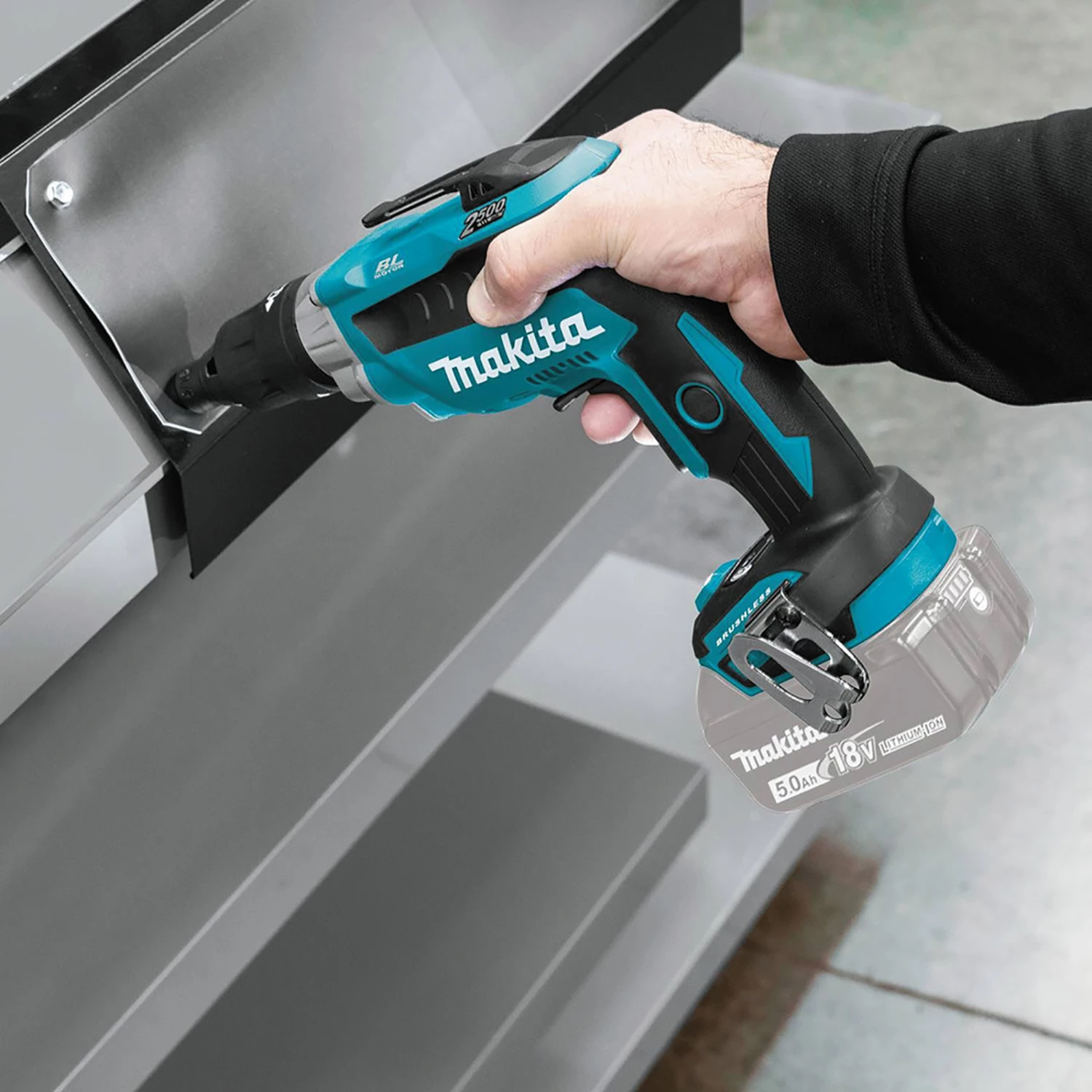 Makita XSF05Z 18V LXT 2,500 RPM Cordless Lithium-Ion Brushless Screwdriver (Tool Only) 3 Makita XSF05Z 18V LXT 2,500 RPM Cordless Lithium-Ion Brushless Screwdriver (Tool Only) - Image 3
