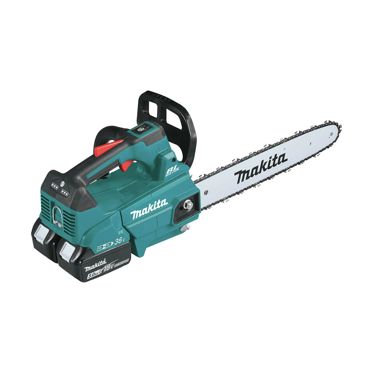 Makita XCU09PT 18V X2 (36V) LXT Lithium-Ion Brushless Cordless 16 in. Top Handle Chain Saw Kit (5 Ah) 3 Makita XCU09PT 18V X2 (36V) LXT Lithium-Ion Brushless Cordless 16 in. Top Handle Chain Saw Kit (5 Ah) - Image 3